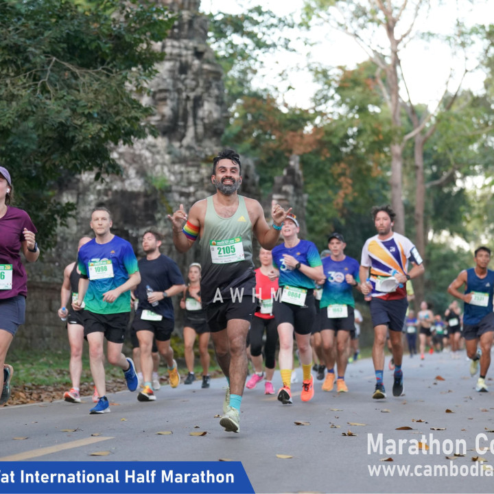 ANGKOR WAT INTERNATIONALHALF MARATHON
